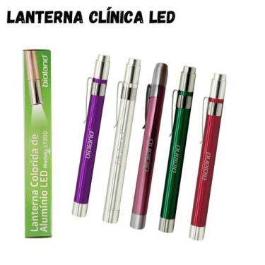 Imagem de Lanterna Clinica Alumínio De Led Cores Lt200 - Bioland