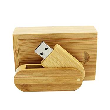 Imagem de Caixa de madeira de 64 GB USB 8 GB Flash Drive USB Pen Drive Pen Drive Pen Drive USB 2.0 Pen Drive Data Storage Zip Drive PenDrive Armazenamento externo (carbonizado)