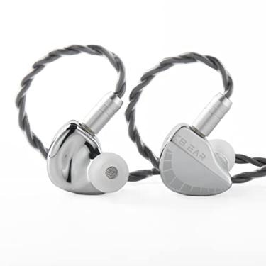 Imagem de Fone de ouvido com fio Qinglong da KBEAR, diafragma composto de camada dupla PU + PEEK no monitor de orelha estágio IEM, fone de ouvido Hi-Fi com cancelamento de ruído com cabo destacável para cantor musical