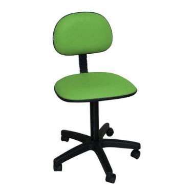 Imagem de Cadeira Gold secretária s regulagem de altura Corano Verde