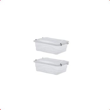 Imagem de Kit 2 Caixa Organizadora Decorativa Multiuso 2,5 Litros - Paramount