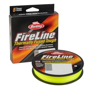 Imagem de Berkley FireLine® Superline, verde-chama, 4,5 kg | 4,5 kg, 125 jardas | Linha de pesca de 114 m, adequada para ambientes de água doce