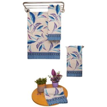 Imagem de Toalha felpuda de banho estampa tijuca 70cm x 135cm lepper