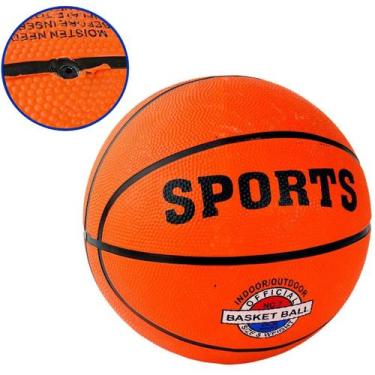 Imagem de Bola Basquete Quadra Sport Nº7 75cm Pontos Alto Relevo - XH, Basquete 