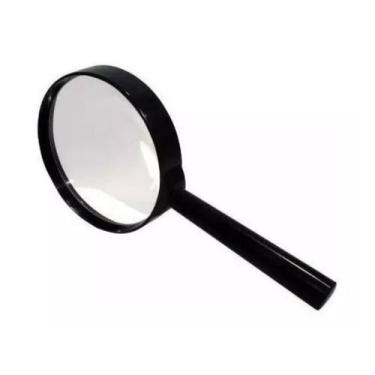 Imagem de Lupa Lente De Vidro Resistente De Mão Aumento De 10x - Império