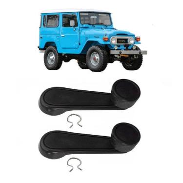 Imagem de Par Manivela Vidro Toyota Bandeirante 1985 A 2001 - Supercenter Automo
