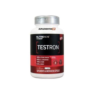 Imagem de Testron Fórmula Feno Grego L-arginina e Hmb 60caps Nutrends