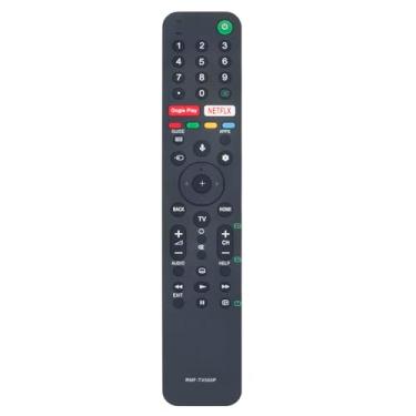 Imagem de AIDITIYMI Controle remoto de voz de substituição RMF-TX500P compatível com Sony TV KD-43X8000H KD-49X8000H KD-55A8H KD-55X8000H KD-55X8500G KD-55X9000H KD-55X9500G KD-55X9500H KD-6500H Chaveiro 5A8H