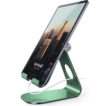 Imagem de Suporte para tablet Suporte de mesa ajustável Lamicall Dock Green