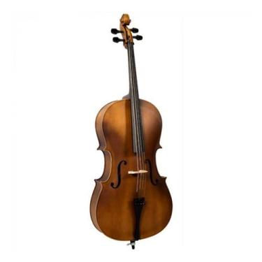 Imagem de Violoncelo Vogga Voc134n Profissional 3/4 Tampo Spruce