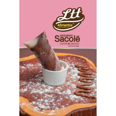 Imagem de 990 Saquinhos Plásticos Transparentes Para Geladinho Sacolé Chup-Chup 