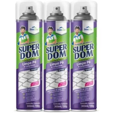Imagem de Kit 3 Limpa Pó Ar Comprimido Domline Spray 300Ml - Dom Line