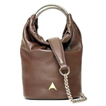 Imagem de Bolsa Bucket Pequena Carrano Lizzie Couro 800833 ORIGINAL-Feminino