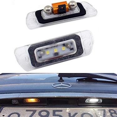 Imagem de Xinctai 2 peças de lâmpada de LED para placa de licença traseira para Mercedes Benz X164 W164 W251 GL350 GL450 GL500 GL550 GL320 ML320 ML350 ML450 ML500 ML550 ML63 AMG R350 R320 R550 000 R-Class Classe ML GL-Class