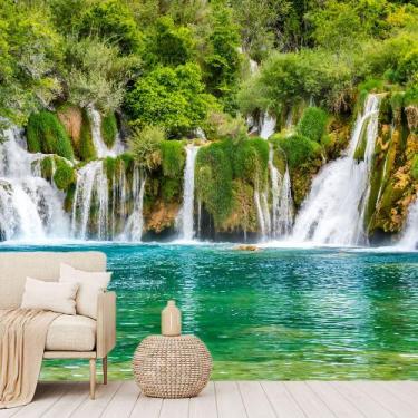 Imagem de Papel de Parede Paisagem Cachoeira Natureza Sala Painel - 037pcp - All