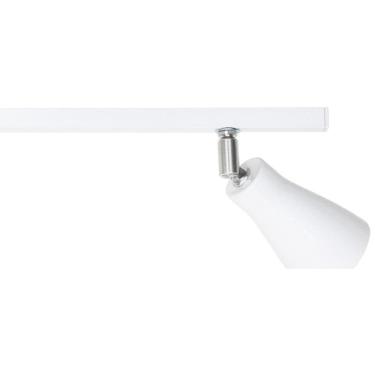 Imagem de Spot Sobrepor Em alumínio E27 520 3 Trilho Branco