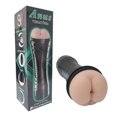Imagem de Lanterna Ânus Masturbador Ânus com Vibrador