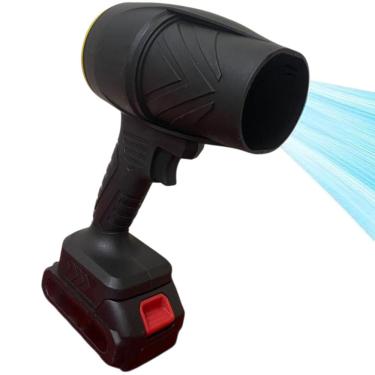 Imagem de Soprador Turbo Fan 32000 RPM Potente Bateria Recarregavel Limpeza Casa Jardim Quintal Detrito Folha Poeira Manutençao