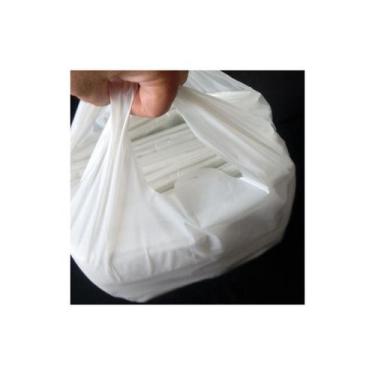 Imagem de Sacolas Plásticas Branca 20 Kg Recicladas - Higipack
