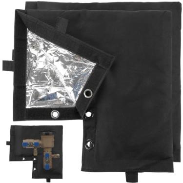 Imagem de 2 capas de disjuntor a vácuo de pressão, bolsa isolada para prevenção de refluxo, capa de bomba de poço de água de inverno de 5 camadas, tampa de válvula de irrigação isolada, capa protetora para neve