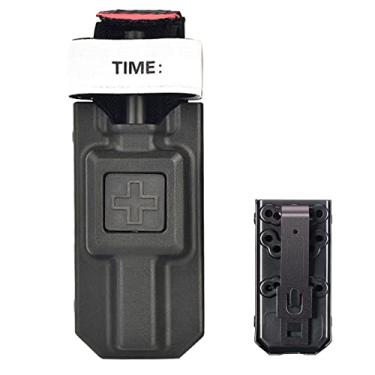 Imagem de Suporte de torniquete, estojo de torniquetes, aplicação de combate CAT, geração 7 ou mais antiga, suporte para coldre de torniquete para cinto de serviço adequado para equipamentos Molle, equipamento