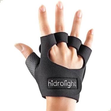 Imagem de Par Luvas Neoprene unissex tamanho G academia s dedo exercício funcion