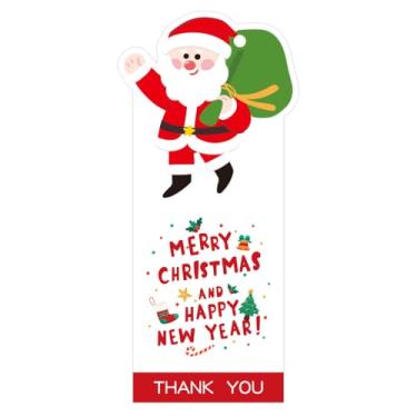 Imagem de Adesivos de selagem com tema de Natal, adesivos de Natal para envelopes, caixa de presente, selagem, artesanato, snowboard, decorações de computador