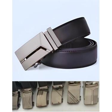 Imagem de Cinto Masculino em material sintético Premium com Fivela Automática Mo