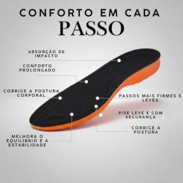 Imagem de Palmilha Ortopédica em Gel PU para Sapatos Botas e Coturnos (46)