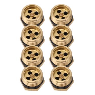 Imagem de GLOGLOW Bicos de Nebulização de Latão, Atomizadores Ajustáveis, Aspersor de Neblina Resistente Com Conexão de 1/2 Polegada, Ideal para Resfriamento de Gramado e Jardim