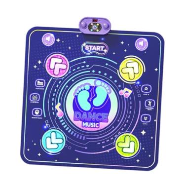 Imagem de menolana Tapete de Dança Infantil com Luz e Música Embutida - Brinquedo Educativo para Meninas e Crianças de 3 a 10 Anos ou Mais