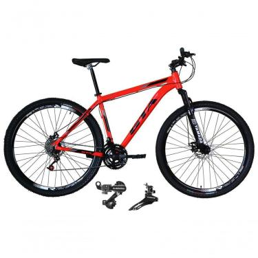 Imagem de Bicicleta Aro 29 Gta Start Alumínio 21v Câmbios Shimano Freio A Disco - Vermelho Tam.17