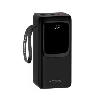 Imagem de Carregador Portátil 50000mAh Power Bank Bateria Externa Cor:Preto