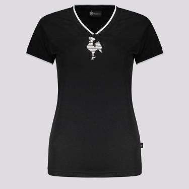 Imagem de Camisa Atlético Mineiro Galo Feminina Preta e Branca-Feminino