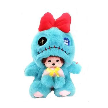 Imagem de Boneca de brinquedo de pelúcia Monchichi, anime de 20 cm para decoraçã