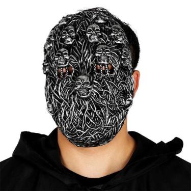 Imagem de Máscara de Cosplay Skulls Halloween Carnaval Páscoa Latex 100g - yiwei