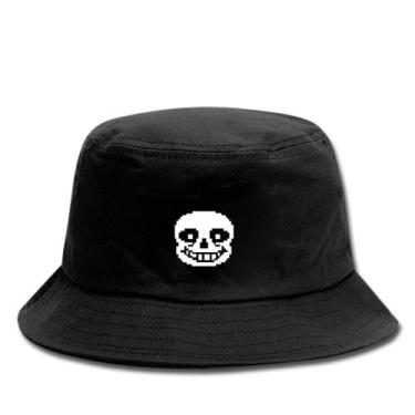 Imagem de Chapéu de pescador Undertale Sans Anime com proteção solar 58cm - yiwe