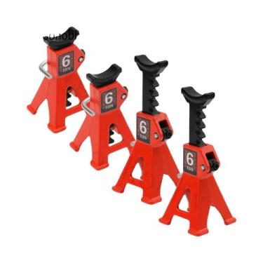 Imagem de Suportes De Metal Para Carrinhos RC Escala 1/24 (4 Peças) - Decoração 