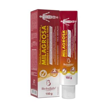 Imagem de Pomada Desodorante Massageadora Milagrosa com Moringa 150g - minutobab