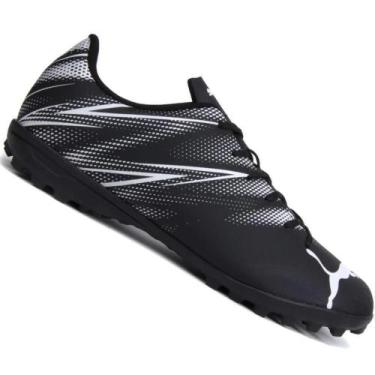 Imagem de Chuteira Society Puma Bdp Attacanto Masculina, Preto, 39