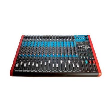 Imagem de Mesa de Som Analógica SoundVoice MS16.4 16C 4 AUX de 16 Canais Bluetoo