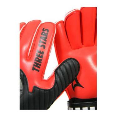 Imagem de Luva Goleiro STADIUM verm tam: p-m-g-gg - Three Stars, P