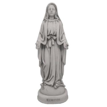 Imagem de Imagem de Nossa Senhora das Graças de Mármore 20 cm - ASA, Nossa Senho