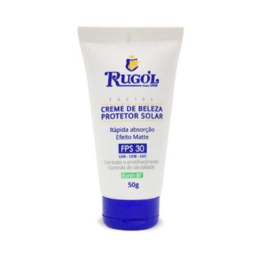 Imagem de Creme Rugol Fps 30 Protetor Solar 50g Bisnaga - Rugol