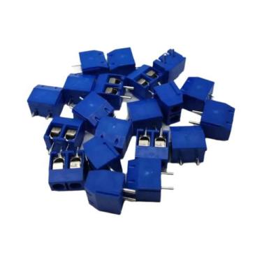 Imagem de Conectores De Terminal Tipo Parafuso KF301-2P 3P Para PCB, Espaçamento