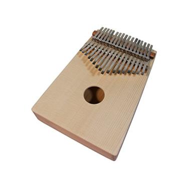 Imagem de Dobani Kalimba de piano de polegar de 17 teclas - abeto e cedro vermelho