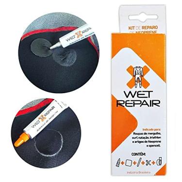 Imagem de Kit Reparo Para Roupas Neoprene Long Jonh Surf - Wet Repair