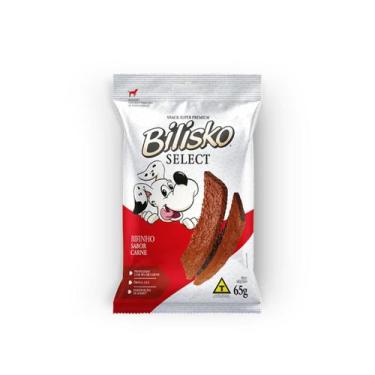 Imagem de Petisco Bilisko Bifinho De Carne Para Cães 65g (com Nf)