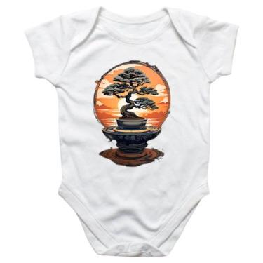 Imagem de Body intantil Bonsai magico Japao sunset - Alearts, G
