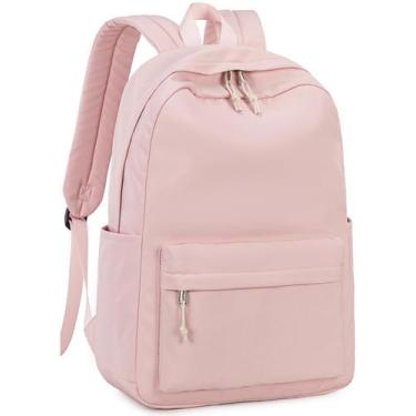 Imagem de Mochila Escolar Bluboon Butterfly - Rosa - Para Meninas, Adolescentes 
